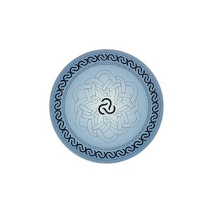 HLURU Stream Drum Small Blue (19 cm, Stream Wave Sound)