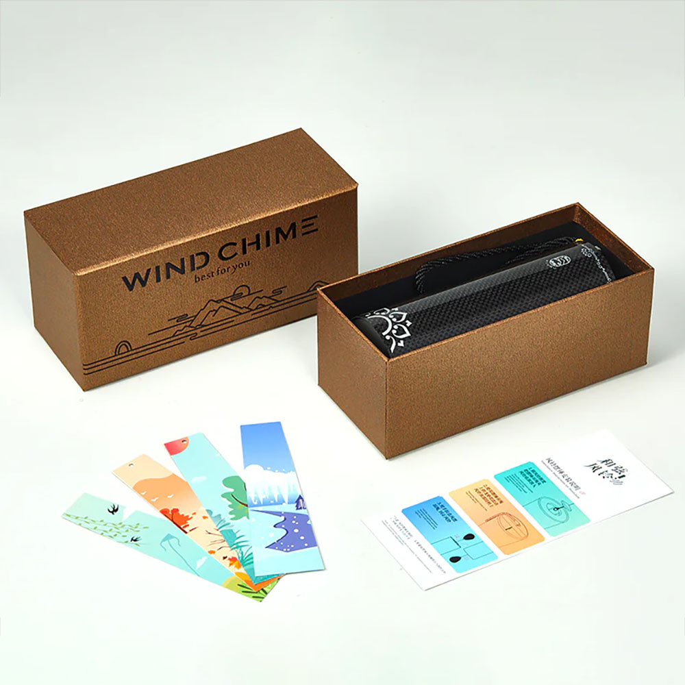 HLURU Wind Chime Carbon Fiber Series "Winter" (8 Bars) - Image 4