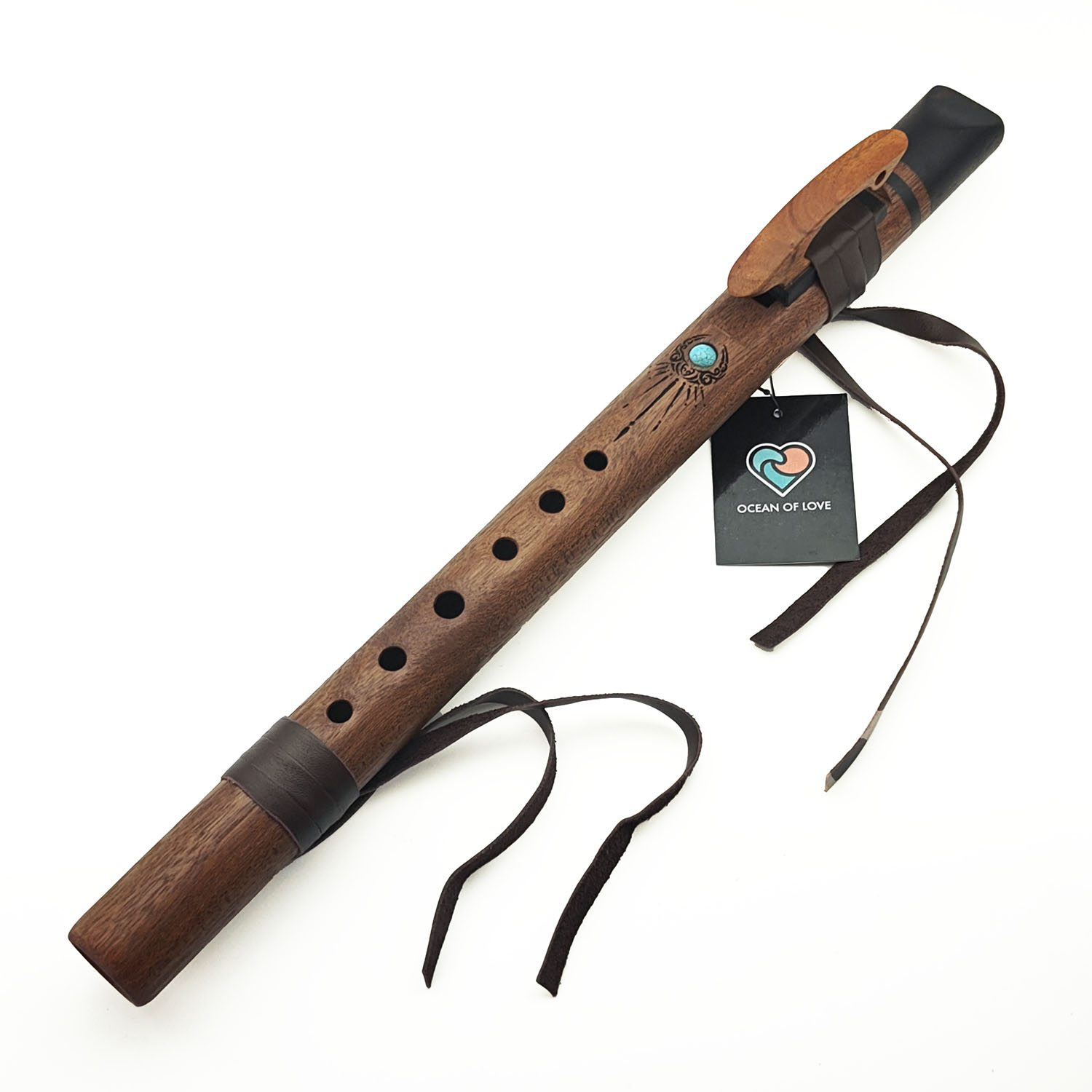 TIRTA Single Flute Meranti Wood - A4 (440 Hz, 45 cm) (+ softcase)